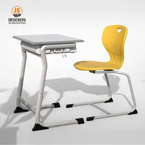 College Desk Height Adjustable Student Table Chair Classroom Furniture Study Table