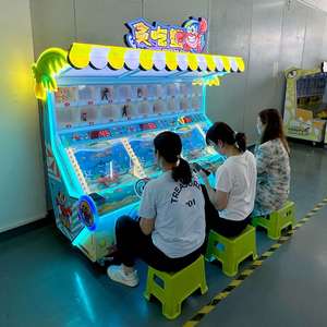 Máquina de juego Gluttony Crab Booth, equipo de entretenimiento para exteriores, ideal para puestos de mercado nocturno y proyectos populares - Product Image 1