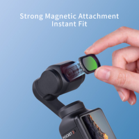 Kit de filtres magnétiques pour objectif d'appareil photo Selens : Grand Angle, CPL, ND, LPR, VND, Diffusion, 1/4, Étoile, 6X pour DJI Osmo Pocket 3 4 Vlogging