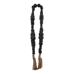 Ghirlanda di Perline in Legno Stile Bohémien con Nappe, Forme Miste, Decorazione per Casa, Ufficio e Bagno - Product Image 3