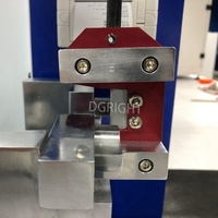 Prueba de muestra de plástico Probador de impacto de péndulo Charpy de haz simplemente compatible
