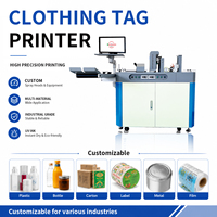 Impresora Comercial de Etiquetas UV de Inyección de Tinta para Fundas de Bebidas, Seguridad, Trazabilidad, Medios Resistentes al Agua, Tinta Ecológica