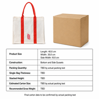 Sac fourre-tout en coton calicot pliable géométrique, réutilisable, écologique, durable, design recyclé, avec poignée longue pour sublimation – Vente en gros