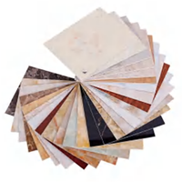 Style moderne Nouveau produit Panneau mural SPC UV Résistant à l'humidité Imperméable au feu Résistant à l'usure Panneau mural SPC intérieur Sans clic