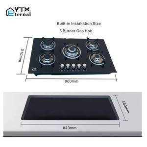 <span class=keywords><strong>Oferta</strong></span> al por Mayor: Estufa de <span class=keywords><strong>Gas</strong></span> Empotrada de 5 Quemadores, 36, Ahorro de Energí<span class=keywords><strong>a</strong></span>, NG/LPG, Llama Azul, Cubierta de Vidrio Templado, para RV/Auto/Hotel, Manual - Product Image 2