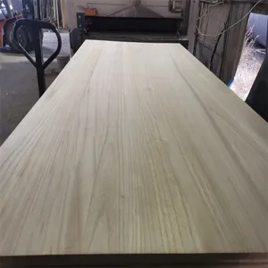 Panel de madera de paulownia, madera para muebles, precio más barato, precio de fábrica