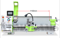 Tour à métaux numérique horizontal robuste NUMOBAMS NU380ES à 2 axes liés pour atelier