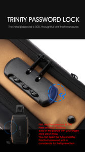 Bolsos de Pecho para Hombre al por Mayor Tipo Bandolera de Hombro Personalizados Cruzados de Mensajero para Hombre con Candado Antirrobo de Cuero Hebei 0.4 - Product Image 5