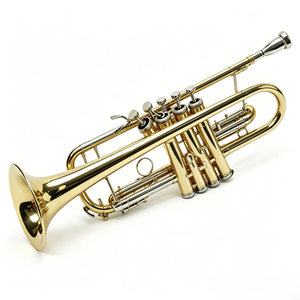 <span class=keywords><strong>Trompeta</strong></span> de Estructura Clásica con Lacado Dorado, Apta para Fabricantes de Instrumentos Musicales (OEM) - Product Image 2