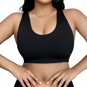 Soutien-gorge camisole <span class=keywords><strong>YEMU</strong></span> Xiyin pour femme, fin, à bonnets fixes, grande taille, sans armatures, uni, pour usage quotidien, minimise la poitrine généreuse, en stock - Product Image 1