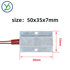 YIDU 12V ~ 220V Plaque chauffante <span class=keywords><strong>en</strong></span> céramique thermostatique PTC Accessoires de chauffage électrique 50x35x7mm - Product Image 2