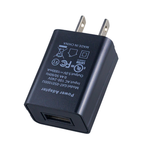 CUL FCC CE Certificación 5W <span class=keywords><strong>Cargador</strong></span> de pared USB <span class=keywords><strong>para</strong></span> todos los teléfonos celulares USB A Puerto 5V1A <span class=keywords><strong>Cargador</strong></span> portátil de energía - Product Image 2