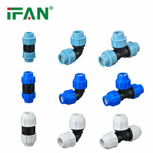IFAN nhà máy tùy chỉnh thủy lợi PE Ống phù hợp bằng bóng van <span class=keywords><strong>HDPE</strong></span> Ống phù hợp PP nén phụ kiện - Product Image 5