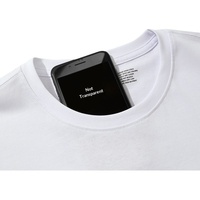 T-shirt 100 % coton à col rond et coupe droite, personnalisable pour vêtements de travail, uniformes de classe, chemises promotionnelles pour la culture d'entreprise, sur mesure