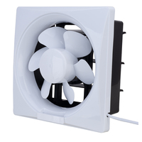 Ventilateur extracteur silencieux avec moteur durable, ventilateur mural pour salle de bain, cuisine, toilettes