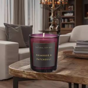 เทียนหอมทำจากไม้หอมถั่วเหลืองทำจากไม้หรูหราดอกไม้แห้งผ้าฝ้ายแบบใหม่ตกแต่งบ้านคริสต์มาสอีสเตอร์จำนวนมาก - Product Image 4