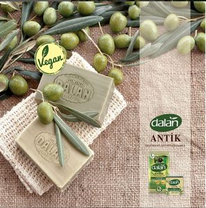 Jabón en Barra <span class=keywords><strong>Dalan</strong></span> Antiguo |   Jabón Vegano Orgánico Natural de Aceite de Oliva |   Hecho a Mano |   170gr Cada una (Paquete de 3) - Product Image 3