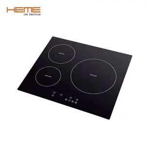 CE Approval Home Appliances Built In Electric Induction Cook Hob With 3 Burners