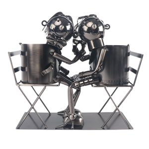 2025 tùy chỉnh nhà sản xuất thiết kế sáng tạo đồ nội thất phòng khách thanh kim loại thép không gỉ giá rượu - Product Image 2