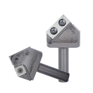 WEIX Usine Directement Inséré V-Groove Spoilboard Surfaçage Routeur Bits Rabot Bits Avec Inserts Indexables - Product Image 4