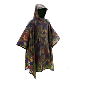 Lightweight Portable 3-in-1 Multifunctional Rain Cover <strong>Waterproof</strong> Camping Tent Tarpaulin Raincoat <strong>for</strong> <strong>Poncho</strong> <strong>for</strong> Hunting Hiking - Product Image 2