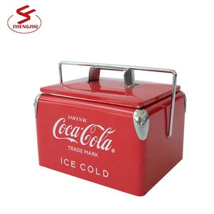 Boîte isotherme isotherme 7l en métal, isolée, mini coffre-fort isotherme pour boissons, aliments, pêche, Bbq - Product Image 3