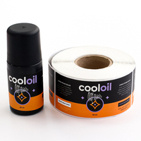 Étiquettes autocollantes personnalisées en vinyle imperméable avec feuille d'or pour produits cosmétiques, shampooing, soins de la peau, logo, impression en rouleau, emballage pour bouteille