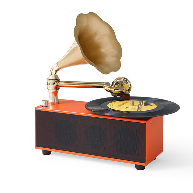 All in One Wireless BT Double cd Music Vinyls Record Player,antique Gramophones for Sale