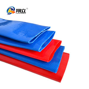 농업 관개 1 "1.5" 1-1/4 "2" 3 "4 6 8 10 인치 PVC Layflat 호스 유연한 워터 펌프 배출 파이프 - Product Image 3