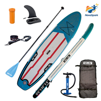 Planche de paddle gonflable personnalisée 10'6 pour la vente en gros, planche SUP polyvalente avec système à 3 ailerons pour lacs et rivières