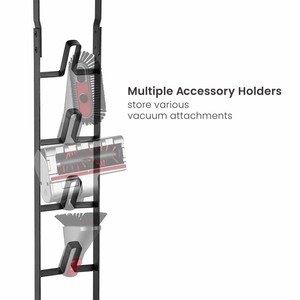 Soporte de Suelo Móvil de Acero para Aspiradora con 7 Soportes para Accesorios, Compatible con Aspiradoras <span class=keywords><strong>Dyson</strong></span> V6 V7 V8 V10 V11 V12 V15, Almacenamiento Doméstico - Product Image 3