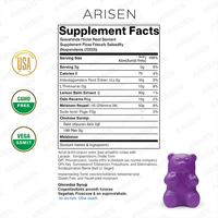 Gummies pour le sommeil OEM Enfants et adolescents Aide naturelle au sommeil Gummies à la mélatonine Compléments végétaliens Bonbons pour les corps grands et en pleine croissance Âges 4+