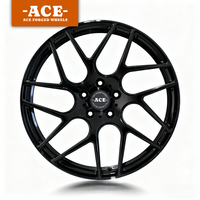 Jantes en alliage léger 5x120 de 18 et 19 pouces 8/9J Gun Metal pour 911 718 Cayenne Panamera Taycan GT GTS Turbo Targa S RS