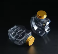 200ml para botella de plástico con forma de manzana Embalaje de dulces ecológico