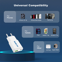 Cargador Super Gan de 25 W, Tipo C, UE, KR, Adaptador Universal para Dispositivos Móviles, Cargador Rápido de Pared KC PD de 25 W, USB C para iPhone