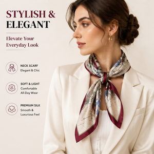 Écharpe carrée en soie de luxe personnalisée, impression d'art sur mesure, toutes tailles, foulard en soie de mûrier pour femme, accessoires de mode - Product Image 3