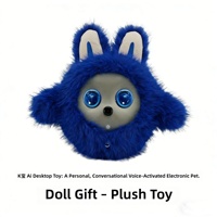 Peluche Lapin IA avec Interaction Vocale et Conversations Personnalisées pour la Maison, le Bureau et les Cadeaux