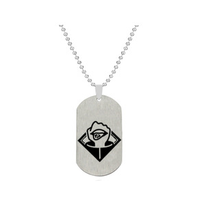 Colgante con grabado de tatuaje Jujutsu Kaisen, collar de Anime, accesorio de <span class=keywords><strong>Cosplay</strong></span> - Product Image 3