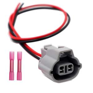 Connettore personalizzato Hooha per luci di posizione laterali a <span class=keywords><strong>2</strong></span> vie, conduttore in rame stagnato, guaina in nylon/PVC, cavo a <span class=keywords><strong>2</strong></span> pin. - Product Image 2