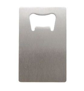 ที่เปิดขวดเหล็กกล้าไร้สนิมแบบพกพา ขนาด 85x54 มม. รับทำโลโก้ตามสั่ง - Product Image 4