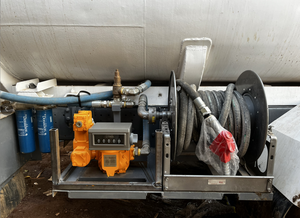 Độ chính xác cao 0.2% tích cực chuyển DIESEL nhiên liệu <span class=keywords><strong>m</strong></span>ét <span class=keywords><strong>m</strong></span>áy <span class=keywords><strong>m</strong></span>óc hoạt động thể tích đo lưu lượng cho tàu chở nhiên liệu xe tải - Product Image 5