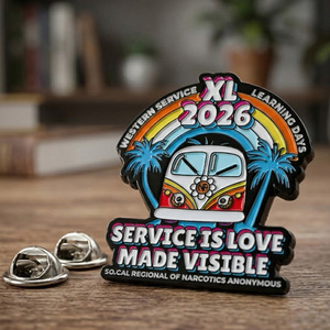 เข็มกลัดโลหะผสมสังกะสีเคลือบสี 3 มิติ แบบกำห<span class=keywords><strong>น</strong></span>ดเองได้ ไม่มีขั้<span class=keywords><strong>น</strong></span>ต่ำใ<span class=keywords><strong>น</strong></span>การสั่งซื้อ  ลายการ์ตูนอะ<span class=keywords><strong>น</strong></span>ิเมะ<span class=keywords><strong>ตลก</strong></span>ๆ  โลโก้ ตัวอักษร สำหรับงา<span class=keywords><strong>น</strong></span> NA - Product Image 1