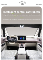 Voiture électrique urbaine pour les trajets quotidiens, SUV 5 portes 5 places, chariot électrique 4 roues, interconnexion vocale, marche arrière, vitesse maximale de 60 km/h