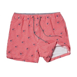 Premium Men's <b>Boxer</b> Shorts Drawstring Elastic Waist Anti-static Polyester/Cotton Digital Printed <b>Custom</b> OEM Service - Product Image 4