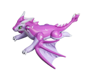 Đồ trang trí bơm hơi hình rồng bay cỡ lớn tùy chỉnh, dễ lắp đặt, hoạt hình, dùng cho tiệc lễ hội, nhiều màu sắc - Product Image 4