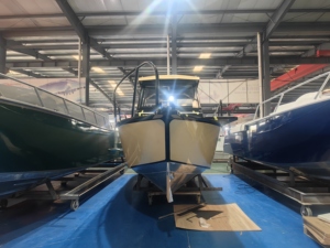 Barco de Pesca de <span class=keywords><strong>6</strong></span>.25 <span class=keywords><strong>Metros</strong></span> con Cabina Central Abierta, Embarcación de Aluminio de 21 Pies, Yate de Recreo Marítimo con Pasarela - Product Image 3