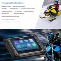 Actualización de OBDSTAR MOTOMASTER MS80 Compatible con CANFD DoIP Programación de Llaves IMMO Restablecimiento de Kilometraje Flasher de ECU Herramienta de Diagnóstico para Motocicletas