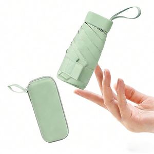 Mini parapluie de voyage personnalisé pour enfants, petit, de luxe, imperméable, pour la pluie - Product Image 1