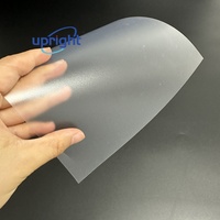 Couverture de reliure en PVC transparente et colorée, format A4/A3, épaisseur personnalisable