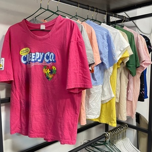 T-shirt Corta da Donna di Seconda Mano, Alta Qualità, Nuova Moda, Traspirante, Stile Giovanile, <span class=keywords><strong>Abbigliamento</strong></span> Usato - Product Image 3